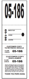 STANDARD TICKET HAND ISSUE 4 PART