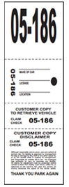 STANDARD TICKET HAND ISSUE 4 PART